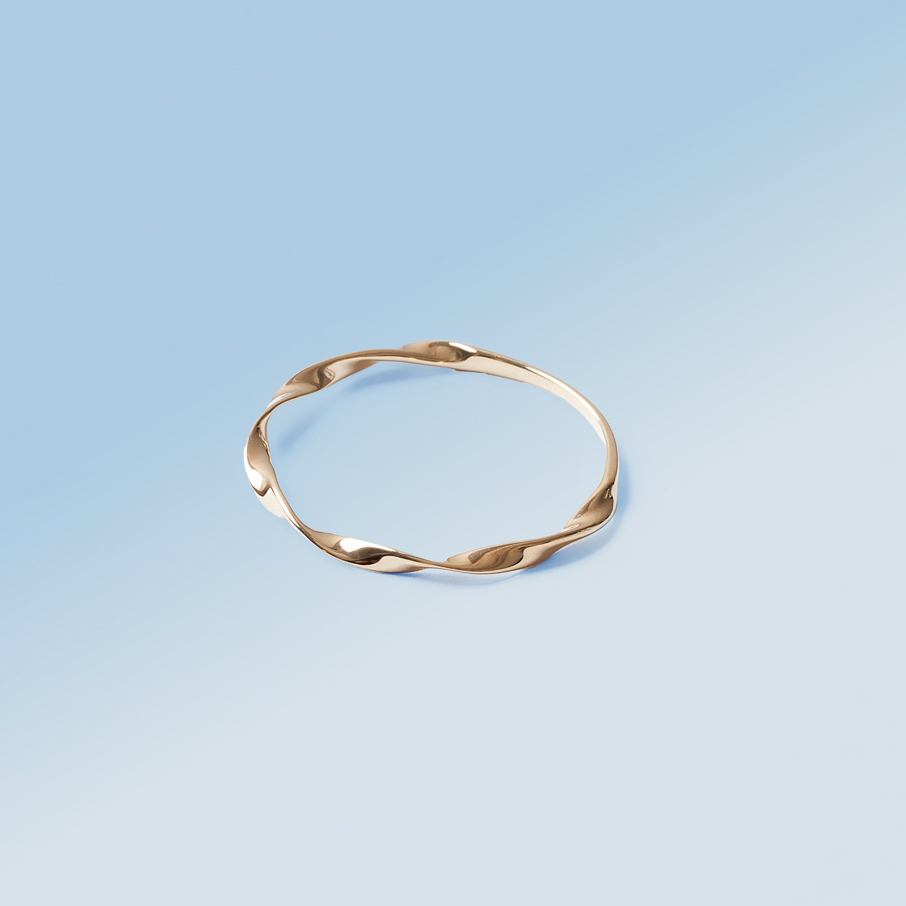 K18 Wave Twisted Ring＿極細ツイストリング – Fujikoshi jewelry