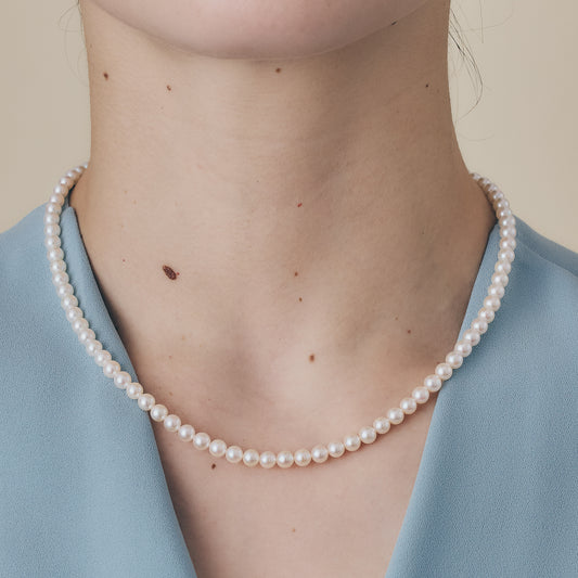 Akoya (4.5-5.0mm)Pearl Necklace＿アコヤ真珠ネックレス
