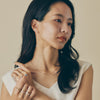 K18 Double Ring Ear Cuff＿K18 ダブルリング イヤーカフ