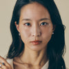 Pt900 Akoya & Black Pearl Asymmetry Earrings(8.5mm)＿Pt900 アコヤ＆黒蝶真珠 アシンメトリーピアス