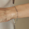 Pt999 Petal Chain Bracelet ＿純プラチナ ペタルチェーンブレスレット