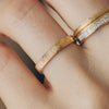 K18 Wave Cut Design Ring＿K18 ウェーブカット デザインリング