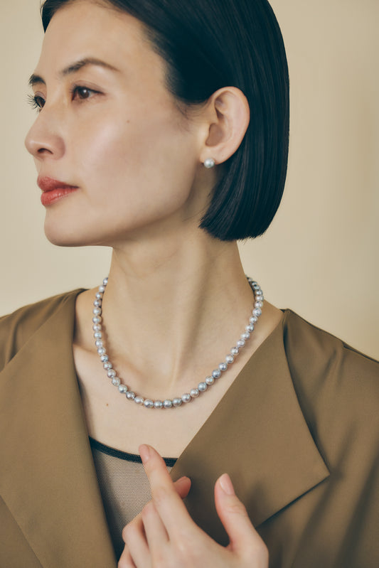 Akoya Natural Pearl Necklace(7.0-7.5mm) ＿あこや真珠ネックレス