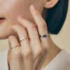 K18 Wave Cut Design Ring＿K18 ウェーブカット デザインリング