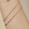 Pt999 Petal Chain Bracelet ＿純プラチナ ペタルチェーンブレスレット