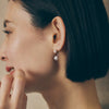 K18 Double Akoya Pearl 2-Way Earrings(7-7.5mm / 5-5.5mm)＿K18 ダブルアコヤ真珠 2ウェイピアス