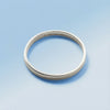 Pt999 Flat Ring(1.9mm)＿Pt999 純プラチナ 平打ちリング