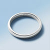 Pt999 Flat Ring(2.7mm)＿Pt999 純プラチナ 平打ちリング