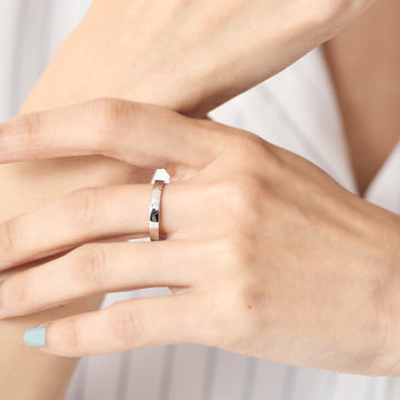 Pt950 Flat Ring(3.1mm)＿Pt950 平打ちリング