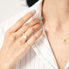 2 Way Ring & Ear Cuff with Akoya Pearl (8mm / 4.5mm)＿あこや真珠 ２ウェイリング＆イヤーカフ