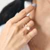 2 Way Ring & Ear Cuff with Akoya Pearl (8mm / 4.5mm)＿あこや真珠 ２ウェイリング＆イヤーカフ
