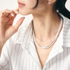 Akoya Five Star Baby(3.5-4.0mm)Pearl Necklace＿アコヤ真珠ネックレス