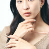 K18 Round Comfort-Fit Ring＿K18 甲丸リング