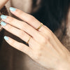 K18 Mirror-Cut Design Ring(Yellow Gold)＿ミラーカットデザインリング