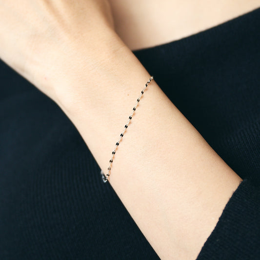Pt999 Petal Chain Bracelet ＿純プラチナ ペタルチェーンブレスレット