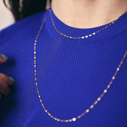 Petal Chain Necklace(60cm)＿ペタル チェーン ネックレス