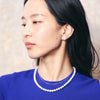 Platinum Petal Chain Necklace(38cm)＿プラチナ ペタルチェーンネックレス