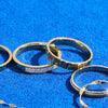 K18 Crush Line Cut Design Ring＿K18 クラッシュラインカット デザインリング