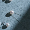 Pt900 Akoya Pearl Through Pendant Necklace(9mm)＿Pt900 アコヤ真珠 スルーペンダントネックレス