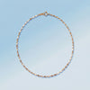 Gold Petal Chain Necklace(50cm)＿ペタル チェーン ネックレス