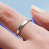 Pt999 Flat Ring(2.7mm)＿Pt999 純プラチナ 平打ちリング