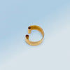 K18 Simple Wide Ear Cuff(6mm)＿K18 シンプルワイドイヤーカフ